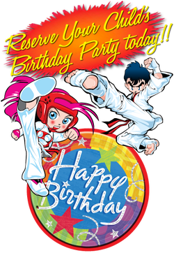 martial arts birthday party